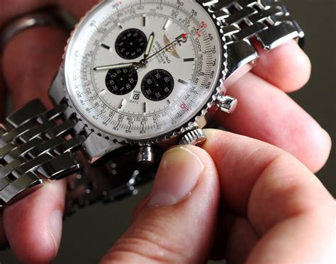 how to wind up a breitling watch|Breitling automatic watch winder.